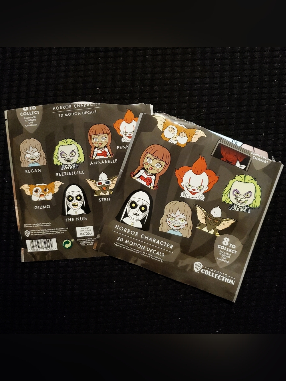 3D XL horror decals